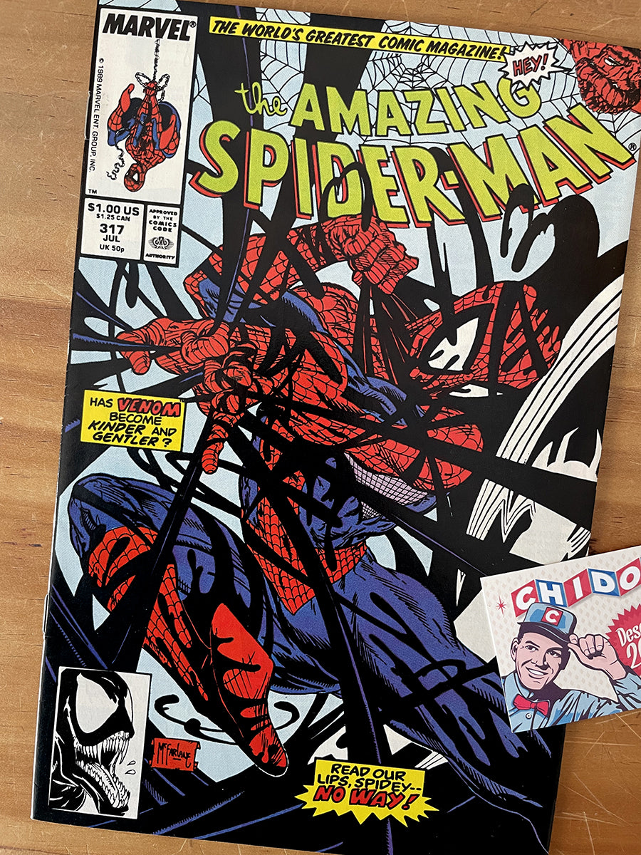 Comic - Amazing Spider-man #317 Todd Mcfarlane Venom