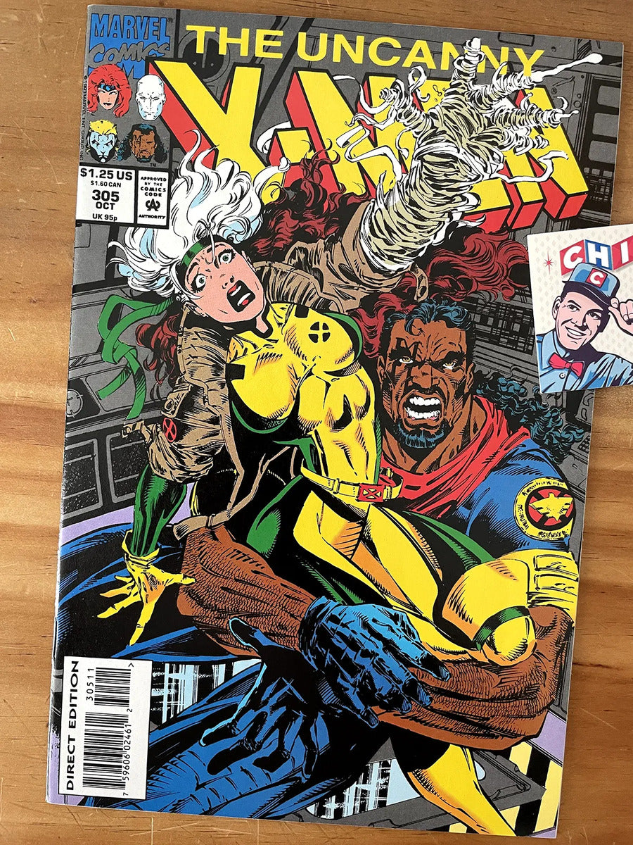 Comic - Uncanny X-men #305 Rogue Bishop