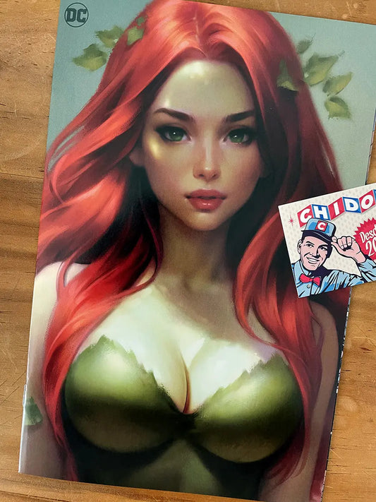 Comic - Batman #609 Hush Will Jack Cover A Poison Ivy Sexy