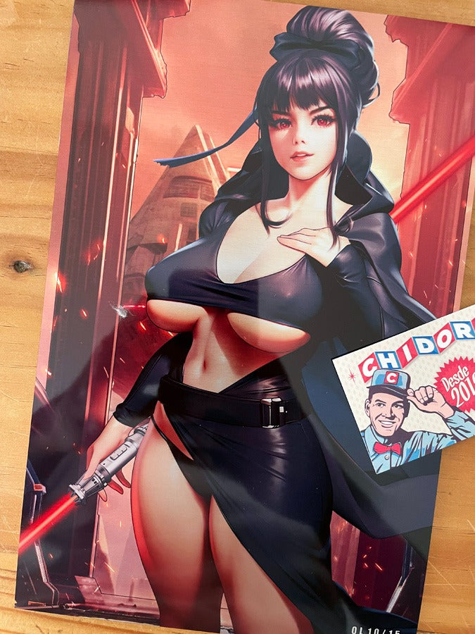 Comic - Samurai Of Oz #4 Sexy Dark Side Sith Metal Variant
