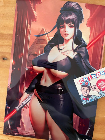 Comic - Samurai Of Oz #4 Sexy Dark Side Sith Metal Variant