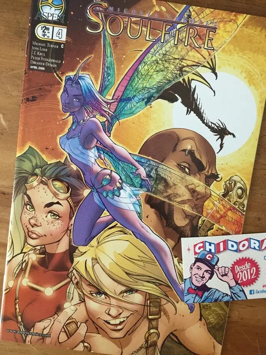 Comic - Michael Turner Soulfire #4 Scott Campbell Variant