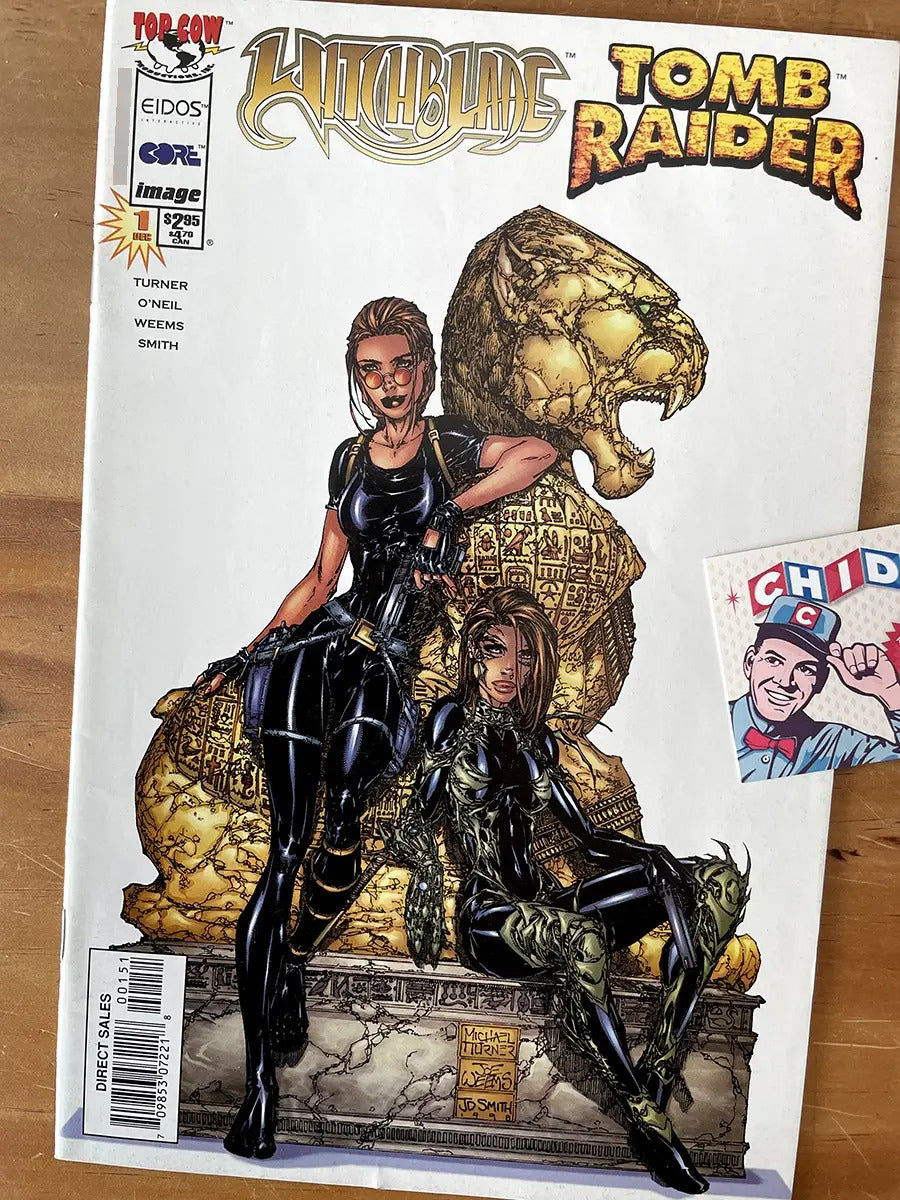 Comic - Witchblade / Tomb Raider #1 Michael Turner
