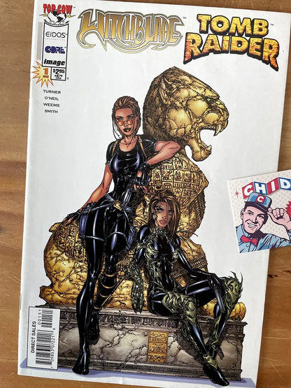 Comic - Witchblade / Tomb Raider #1 Michael Turner