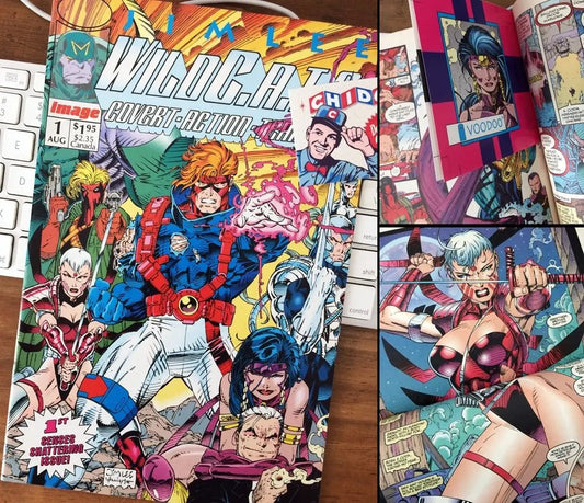 Comic - Wildcats #1 Wildc.a.t.s. Jim Lee