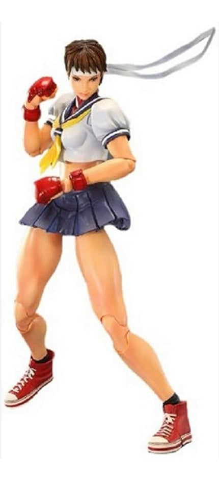 Figura - Set Street Fighter Play Arts Kai Ryu Cammy Chun Li