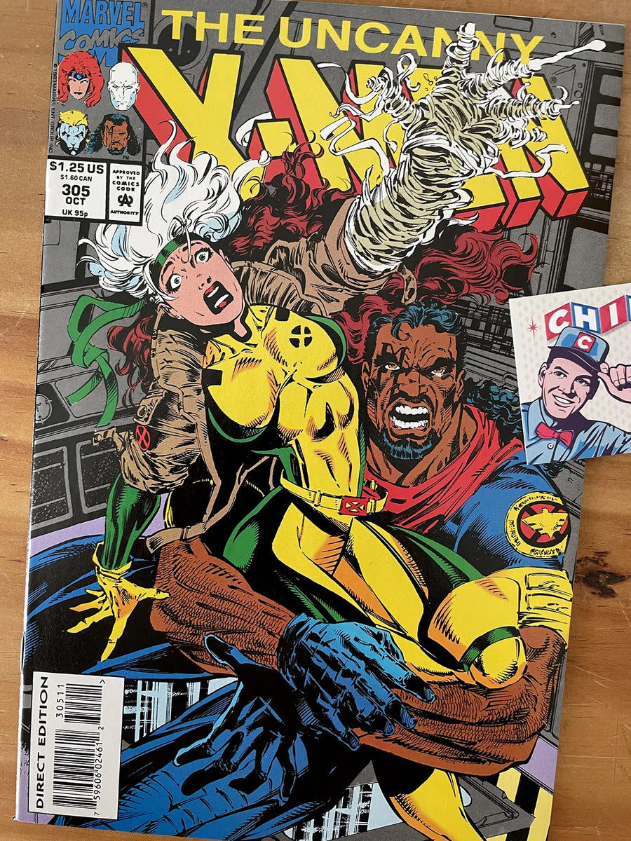 Comic - Uncanny X-men #305 Rogue Bishop
