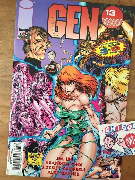 Comic - Gen 13 #1 3d Variant Scott Campbell