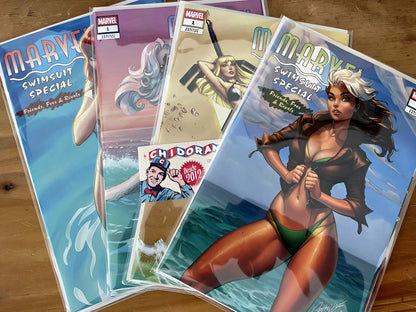 Comic - Marvel Swimsuit Special #1 Campbell Set Abcd
