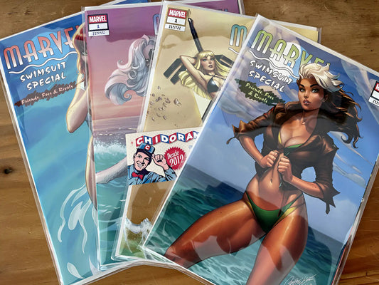 Comic - Marvel Swimsuit Special #1 Campbell Set Abcd