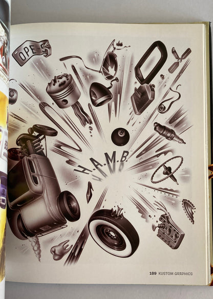 Libro - Kustom Graphics Hot Rods Burlesque Rock Diseño