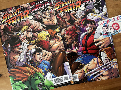 Comic Set - Street Fighter Omega #1 Connecting Set Chun Li