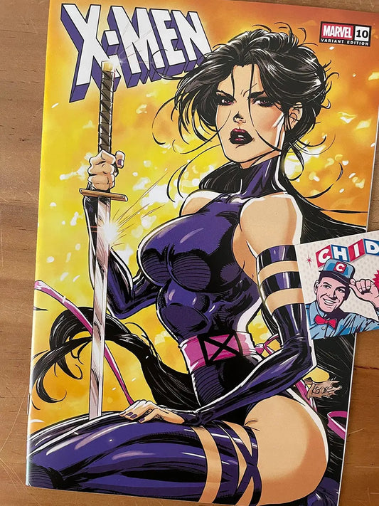 Comic - X-men #10 Kaare Andrews Psylocke Variant Sexy