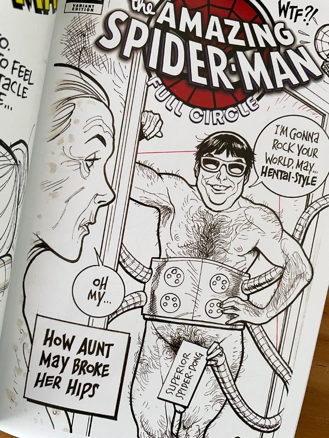 Sketchbook - Even More Outrage Frank Cho Firmado Sdcc Sexy