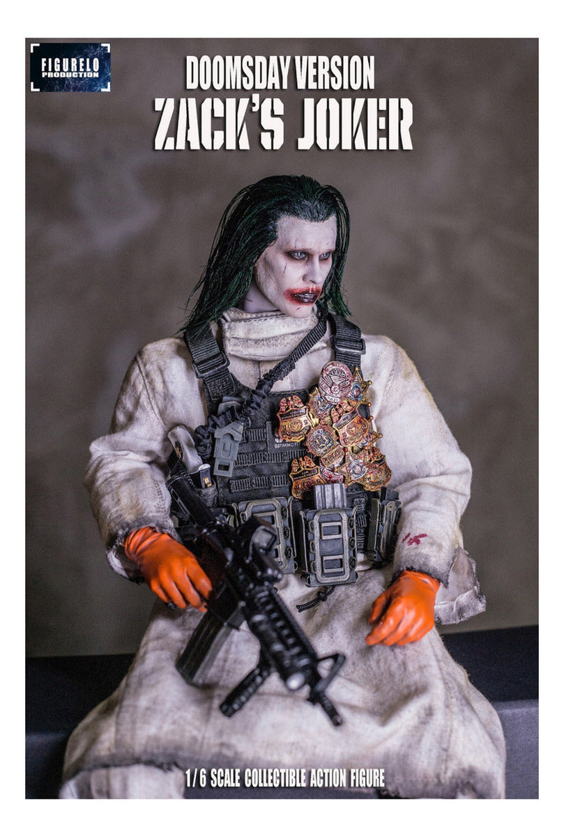 Figura - Zacks Joker Doomsday Version Figurelo Nueva Sellada