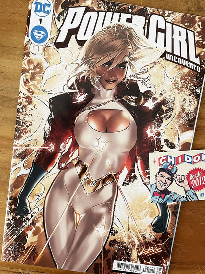 Comic - Power Girl Uncovered #1 Lobos Sexy Wonder Woman