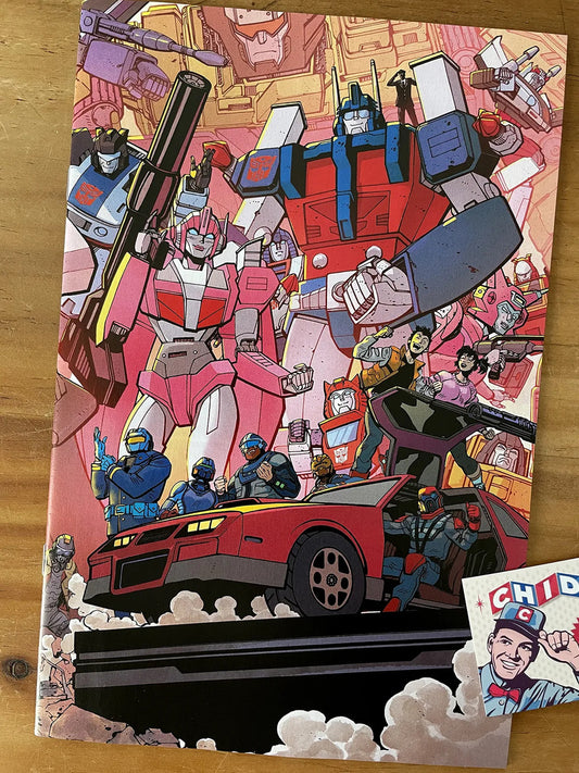 Comic - Mask #1 Tom Reilly Transformers Variant