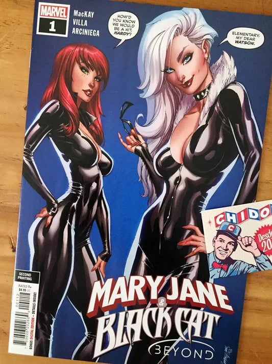 Comic - Mary Jane & Black Cat Beyond 1 Scott Campbell 2nd Pt