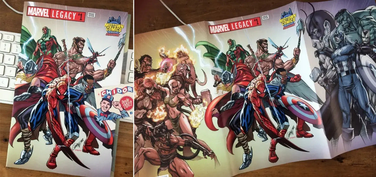 Comic - Marvel Legacy #1 Scott Campbell
