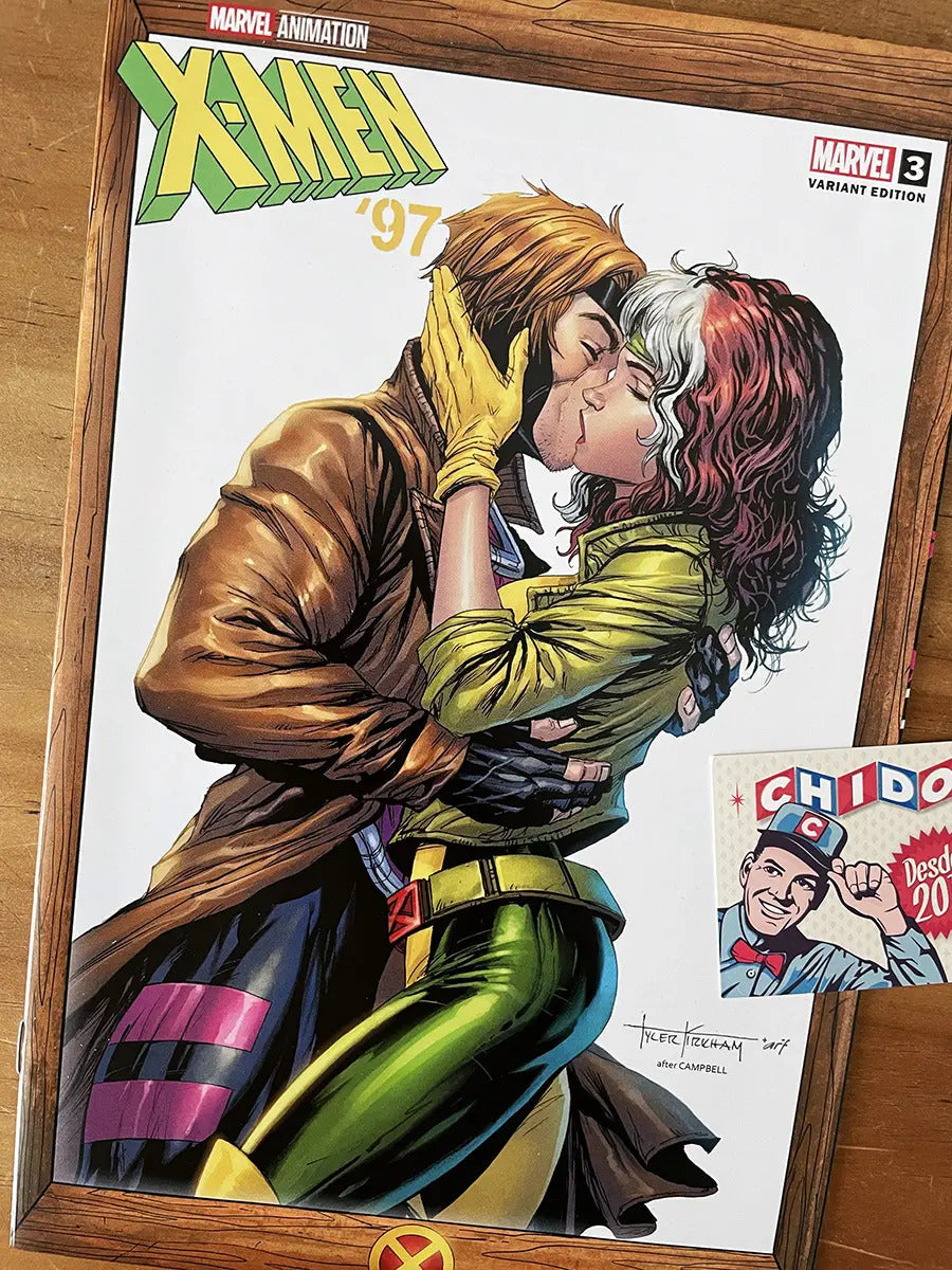 Comic - X-men '97 #3 Tyler Kirkham Sexy Rogue Gambit Asm 606