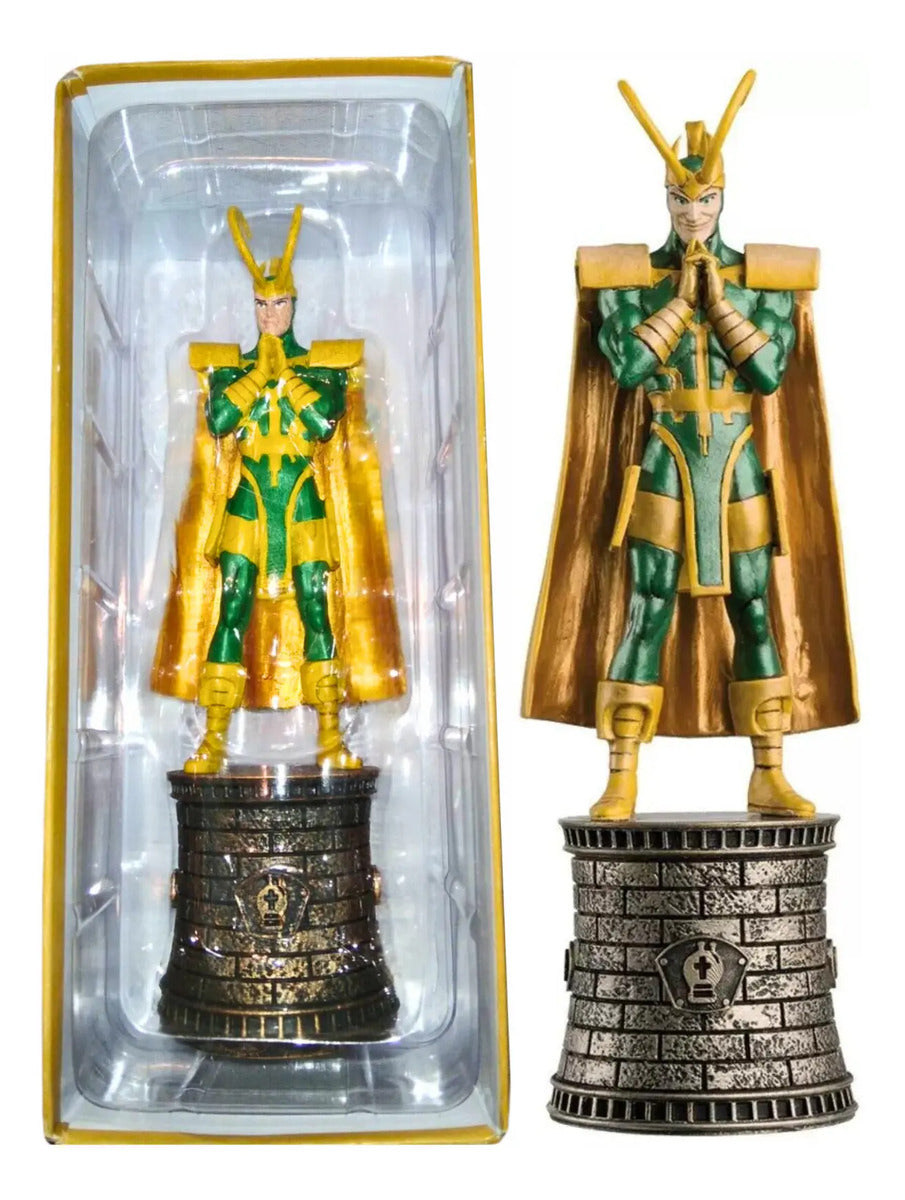 Figura - Loki Eaglemoss Chess Ajedrez Alfil Plomo