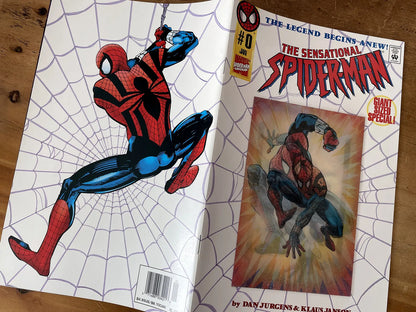 Comic - Sensational Spider-man #0 Hologram Lenticular Cover