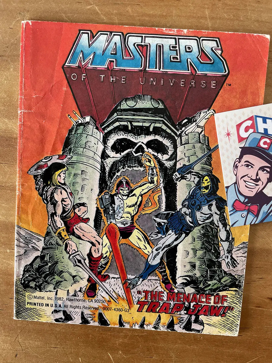 Mini Book - Masters Of The Universe 1982 Mattel Trapjaw Motu
