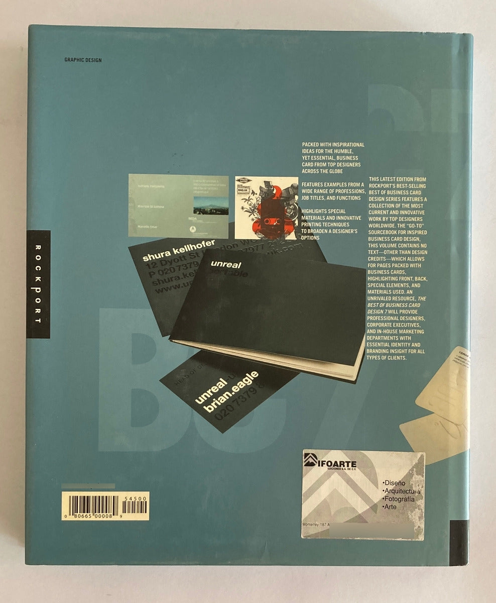 Libro - Best Of Business Card Design 7 Diseño Tarjetas