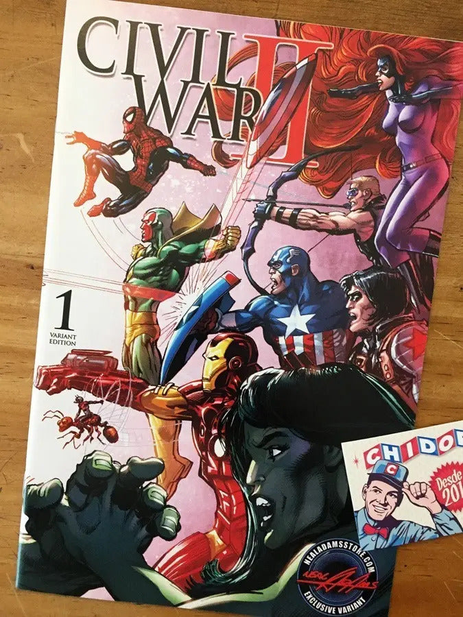 Comic - Civil War Ii #1 Neal Adams Variant