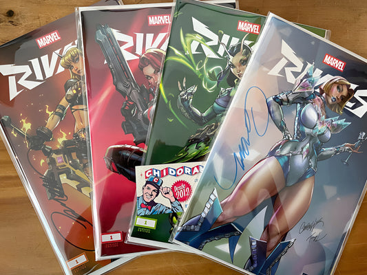 Comic - Marvel Rivals Ignite #1 Scott Campbell Set Firmado