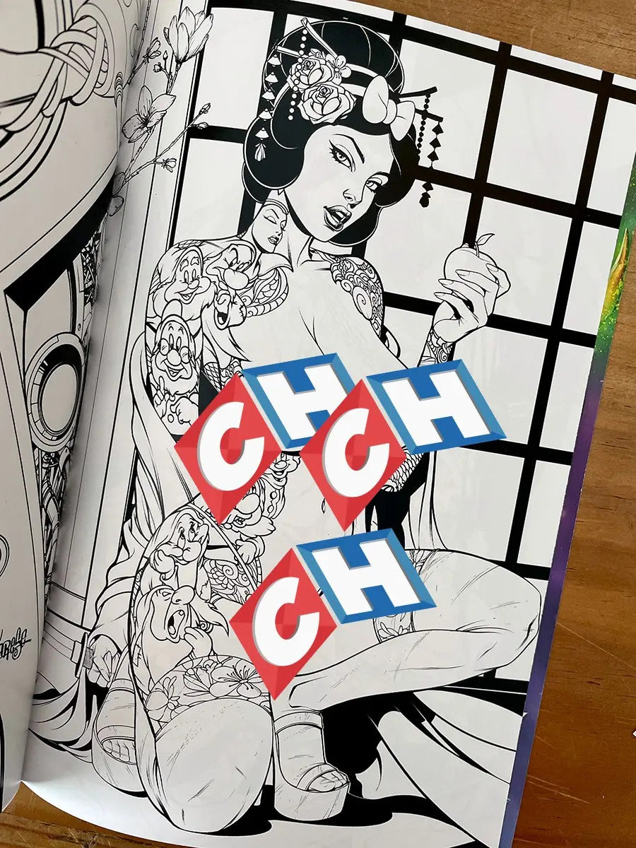 Comic - Tighter Lines Sketchbook Varese Rogue Topless