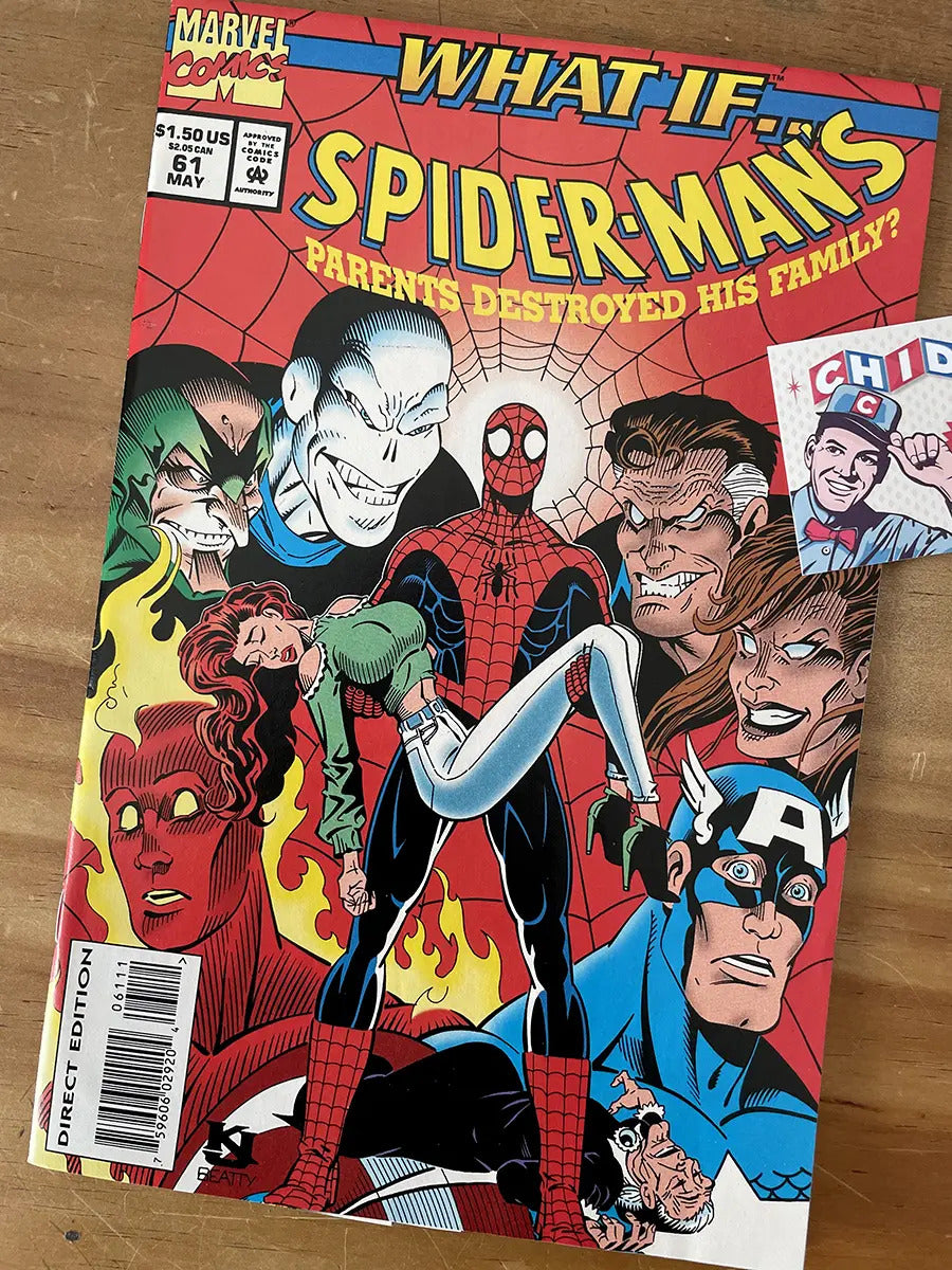 Comic - What If...? #61 Spider-man Mj