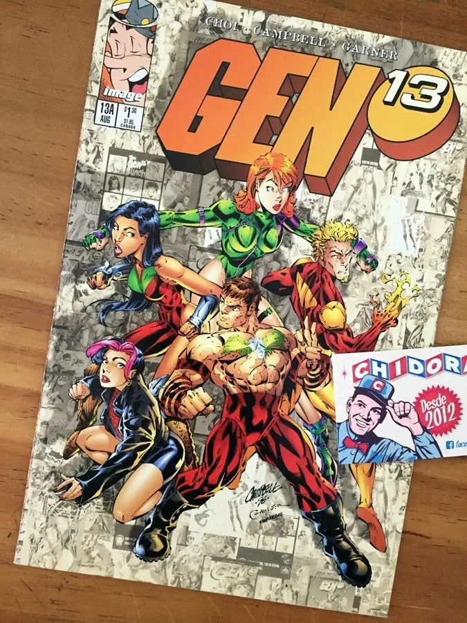 Comic Lote - Gen 13 Scott Campbell En Inglés Scott Williams