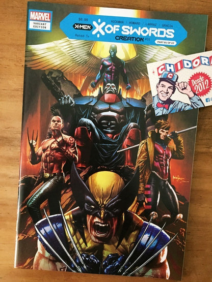 Comic - X Of Swords #1 Mico Suayan Wolverine X-men