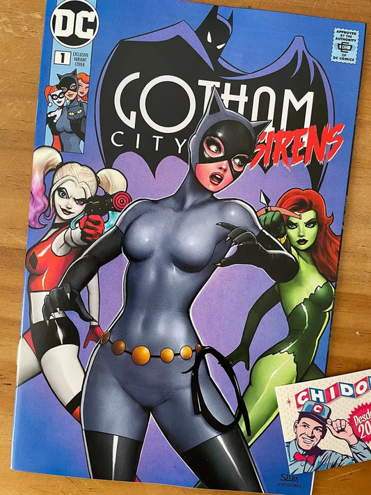 Comic - Gotham City Sirens #1 Szerdy Batman Adventures #12