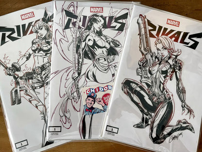 Comic Set - Marvel Rivals Ignite #1 Campbell Psylocke Magik