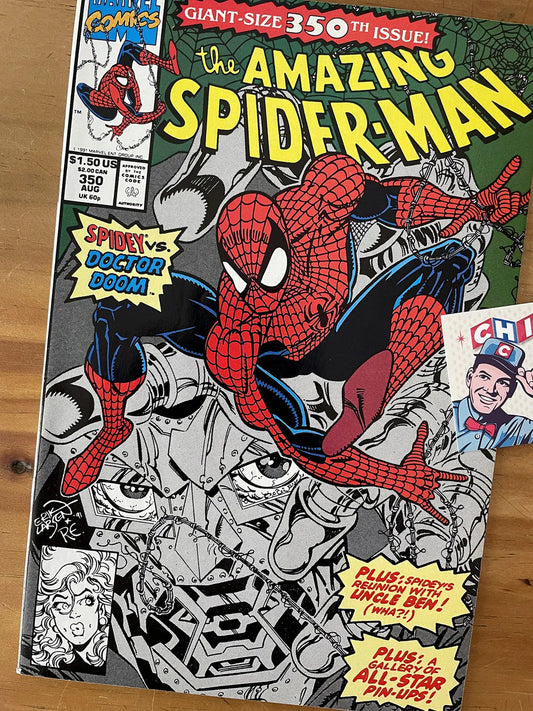 Comic - Amazing Spider-man #350 Erik Larsen Dr Doom