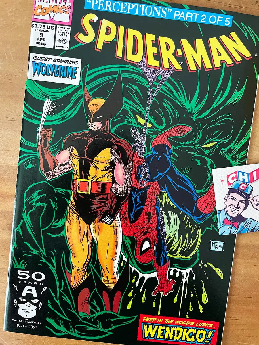 Comic - Spider-man #9 Todd Mcfarlane Cover