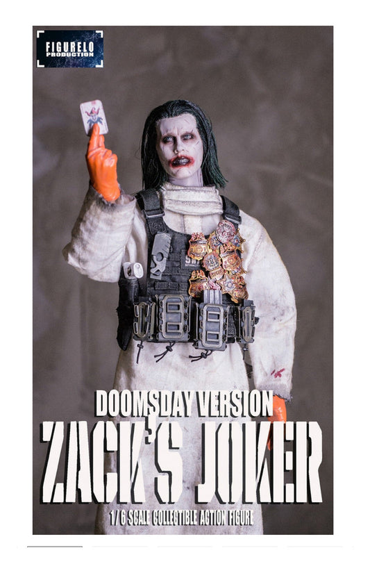 Figura - Zacks Joker Doomsday Version Figurelo Nueva Sellada