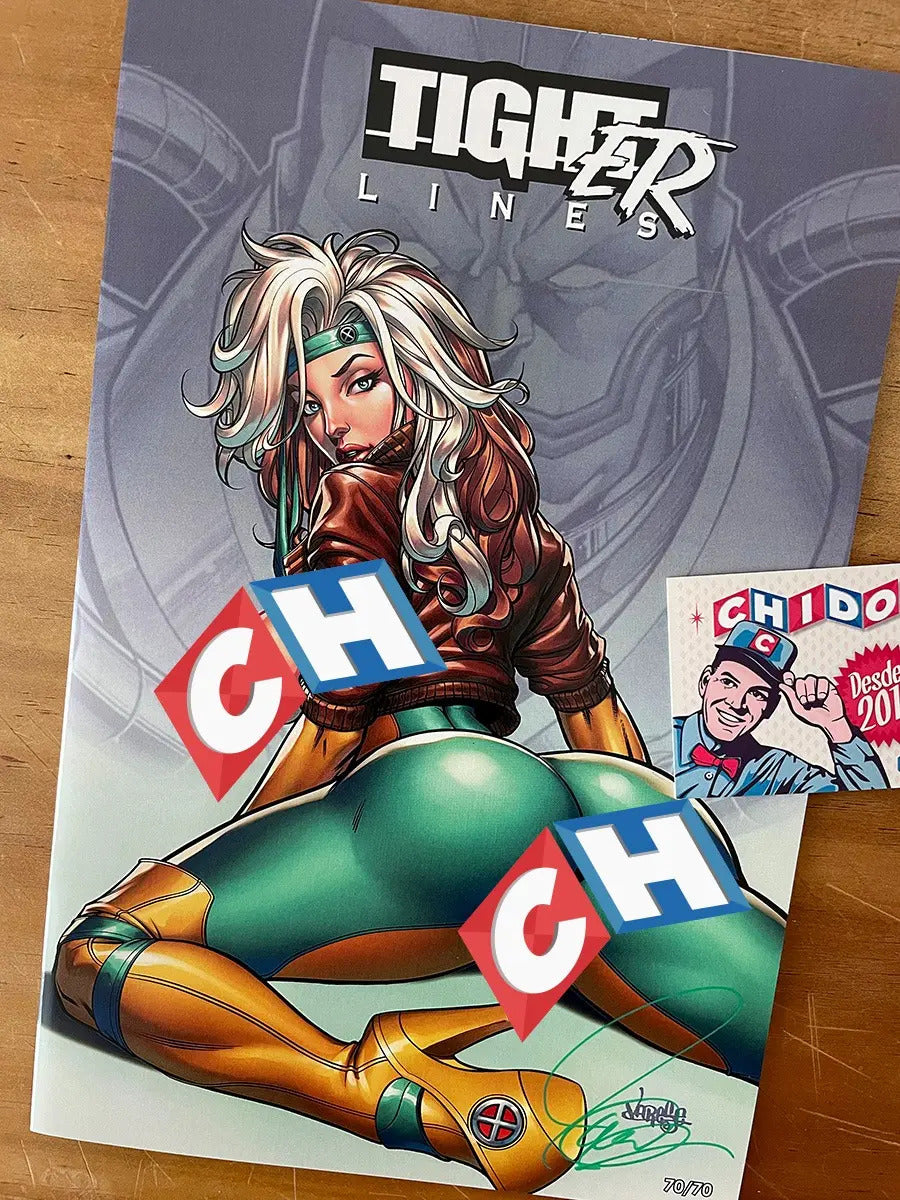 Comic - Tighter Lines Sketchbook Varese Rogue Topless