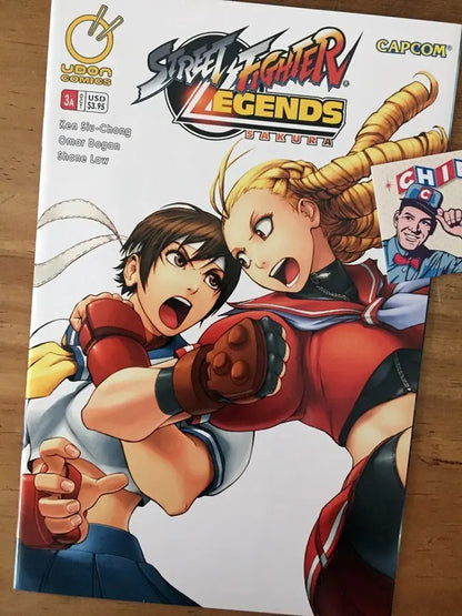 Comic Set - Street Fighter Legends Cammy Chun Li Sakura