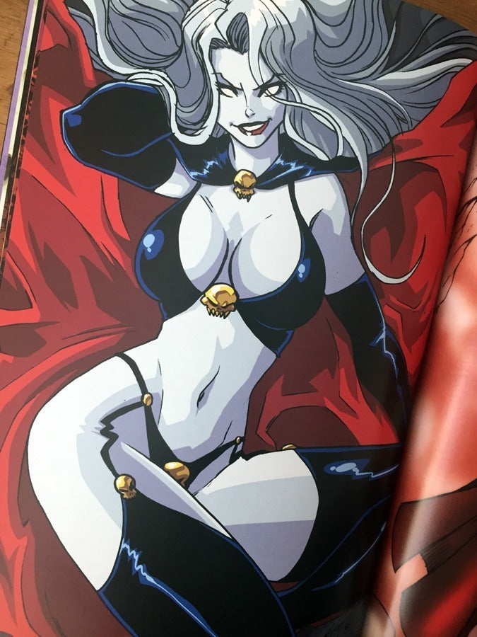 Comic - Lady Death Dreams #1 Homage Variant Firma Pulido