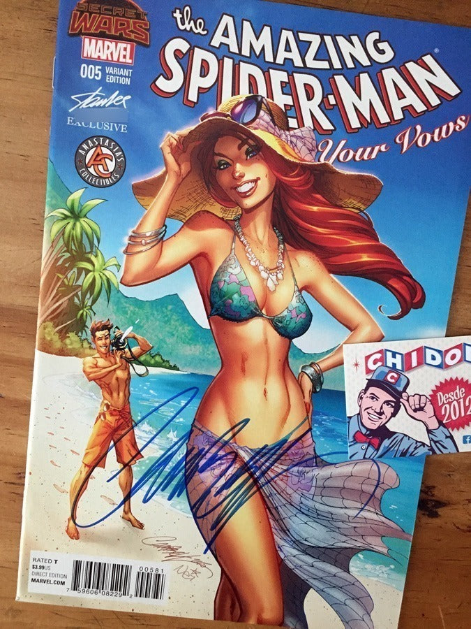 Comic - Amazing Spider-man Ryv #5 Campbell Firmado Color