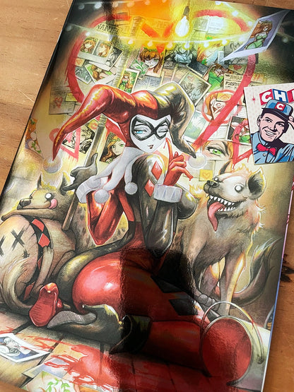 Comic - Harley Quinn #30 Foil Rachta Lin Sexy