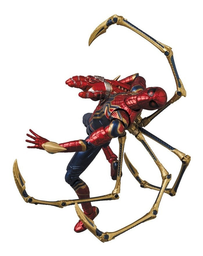 Figura - Iron Spider Endgame Version Mafex Auténtico Avenger