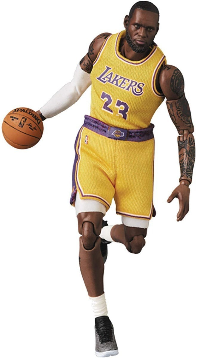 Lebron James Lakers Mafex Medicom Auténtico