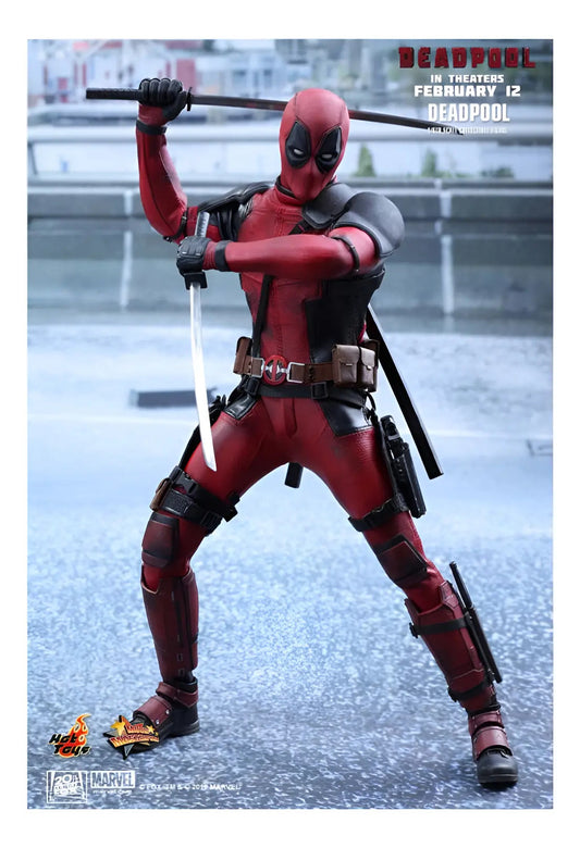 Figura - Deadpool Mms347 Movie Masterpiece Hot Toys 1/6