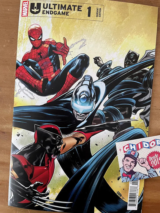 Comic - Ultimate Endgame #1 Cafu Cover Spider-man Wolverine
