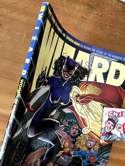 Comic - Wizard Magazine #48 Jim Balent Catwoman Wonder Woman
