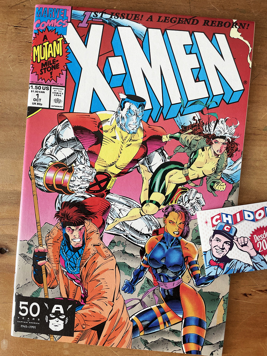 Comic Set - X-men #1 Jim Lee Set Connecting Completo Jean